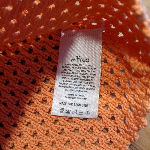 Aritzia Wilfred Caraway Tank orange Small @C - Picture 5 of 9